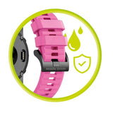 Mobile Origin Universal Garmin Rem (22 mm QuickFit) - Silikon - Rosa