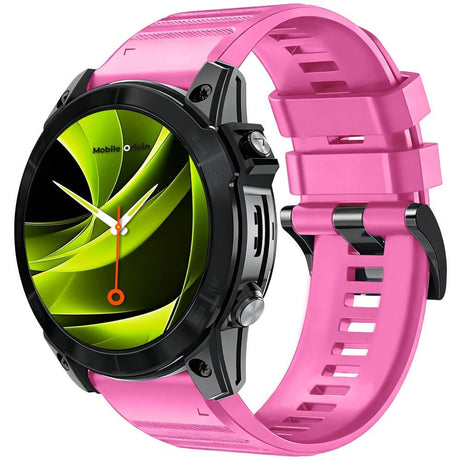 Mobile Origin Universal Garmin Rem (26 mm QuickFit) - Silikon - Rosa