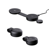 Mobile Origin 3-i-1 Hopfällbar Trådlös Qi2 Laddare för Smartphone / Apple Watch / Hörlurar - 25W - Svart