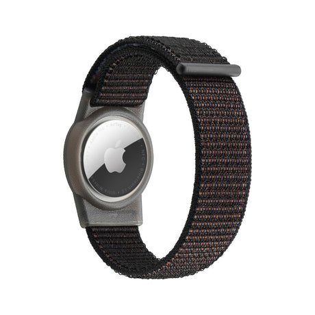 Mobile Origin Apple AirTag Nylon Rem för Barn - Svart Astronaut