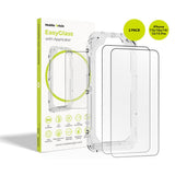 iPhone 17e / 16e / 14 / 13 / 13 Pro Mobile Origin EasyGlass Skärmskyddsglas - 2 st. - Genomskinlig