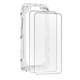 iPhone 17 Pro Max / 16 Pro Max Mobile Origin EasyGlass Skärmskyddsglas - 2 st. - Genomskinlig