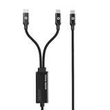 Mobile Origin CB10 140W Dubbelt USB-C till USB-C Kabel - 1.2m - Svart