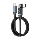 Mobile Origin 240W Display 540° Roterbar USB-C till USB-C Kabel - 1m - Svart