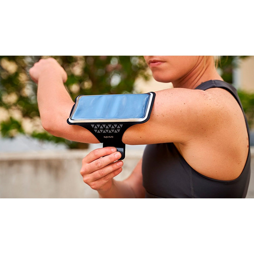 Epico Sports Löpararmband - Svart - (Max. Mobil: 160 x 80 x 8 mm)