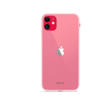 iPhone 11 Epico Silikon Skal - Genomskinlig / Vit