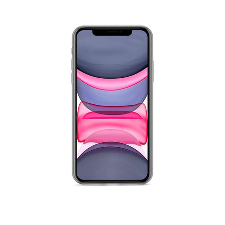 iPhone 11 Epico Silikon Skal - Genomskinlig / Svart
