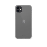 iPhone 11 Epico Silikon Skal - Genomskinlig / Svart
