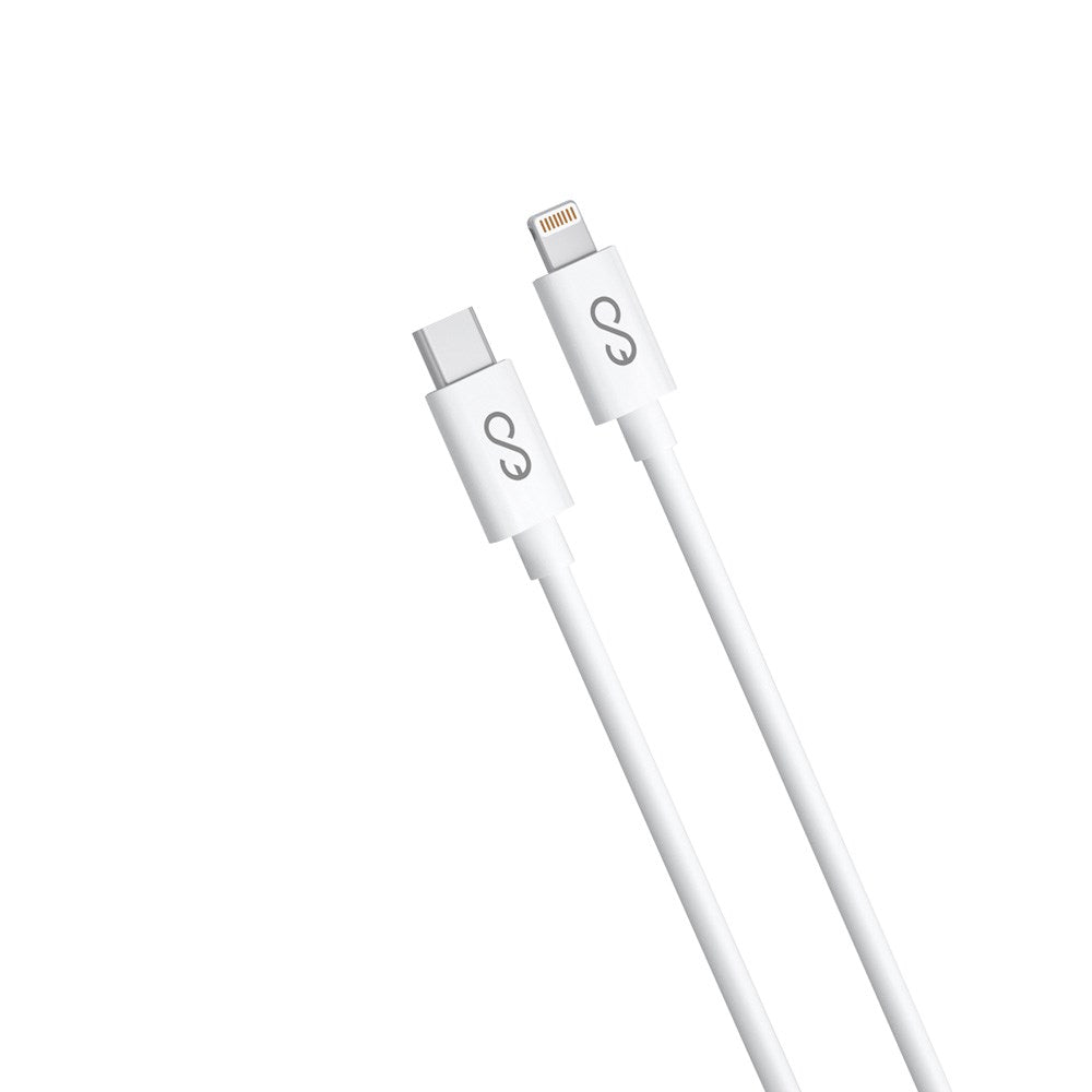 Epico USB-C till Lightning Kabel PD 60W - 100cm - Vit