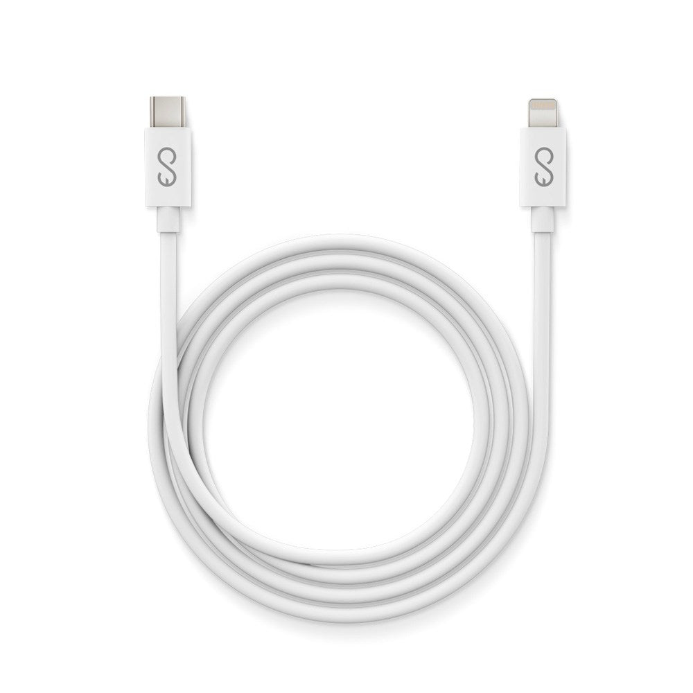 Epico USB-C till Lightning Kabel PD 60W - 100cm - Vit