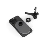 Epico Magnetisk Mobiltelefonhållare för Bil med 15W Trådlös Laddning & 18W Billaddare - MagSafe-Kompatibel - Space Grey