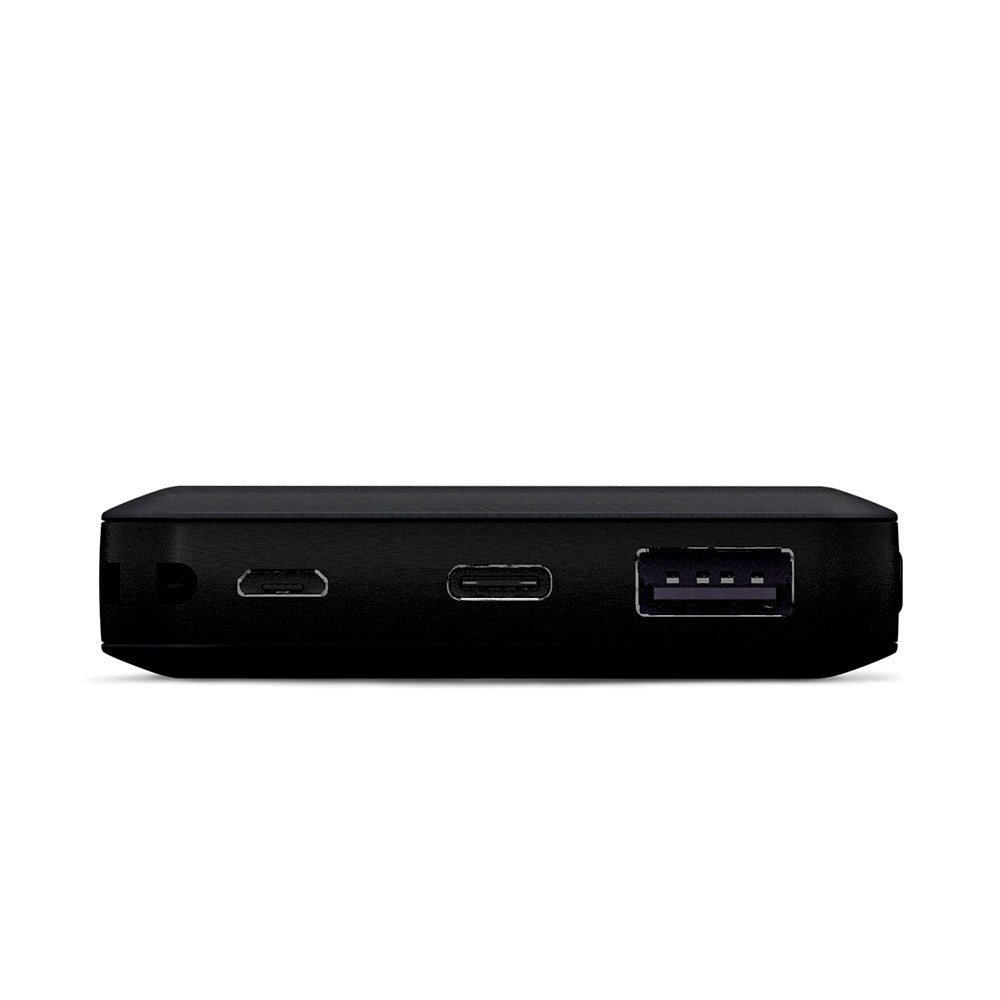 Epico 10W Trådlös Magnetisk Powerbank 5 000 mAh med USB-C-Kabel - MagSafe-Kompatibel - Svart