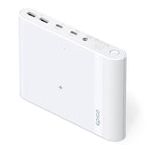 Epico Multi Powerbank med USB-C, USB-A, DC + Billaddare - 26 800 mAh - Vit
