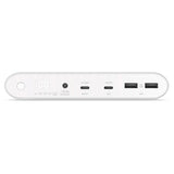 Epico Multi Powerbank med USB-C, USB-A, DC + Billaddare - 26 800 mAh - Vit