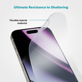 iPhone 16e / 14 / 13 / 13 Pro Epico Flexiglass Skärmskyddsglas - Genomskinlig