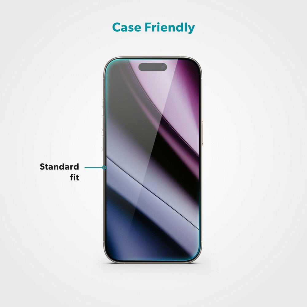 iPhone 16e / 14 / 13 / 13 Pro Epico Flexiglass Skärmskyddsglas - Genomskinlig
