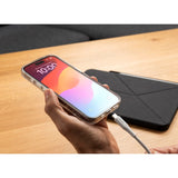 Epico Braided USB-C till USB-C Kabel PD 100W - 200cm - Vit