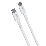 Epico Resolve USB-C Väggladdare PD 30W GaN med USB-C Kabel - 1,2 Meter - Vit