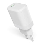 Epico Resolve USB-C Väggladdare PD 30W GaN med USB-C Kabel - 1,2 Meter - Vit