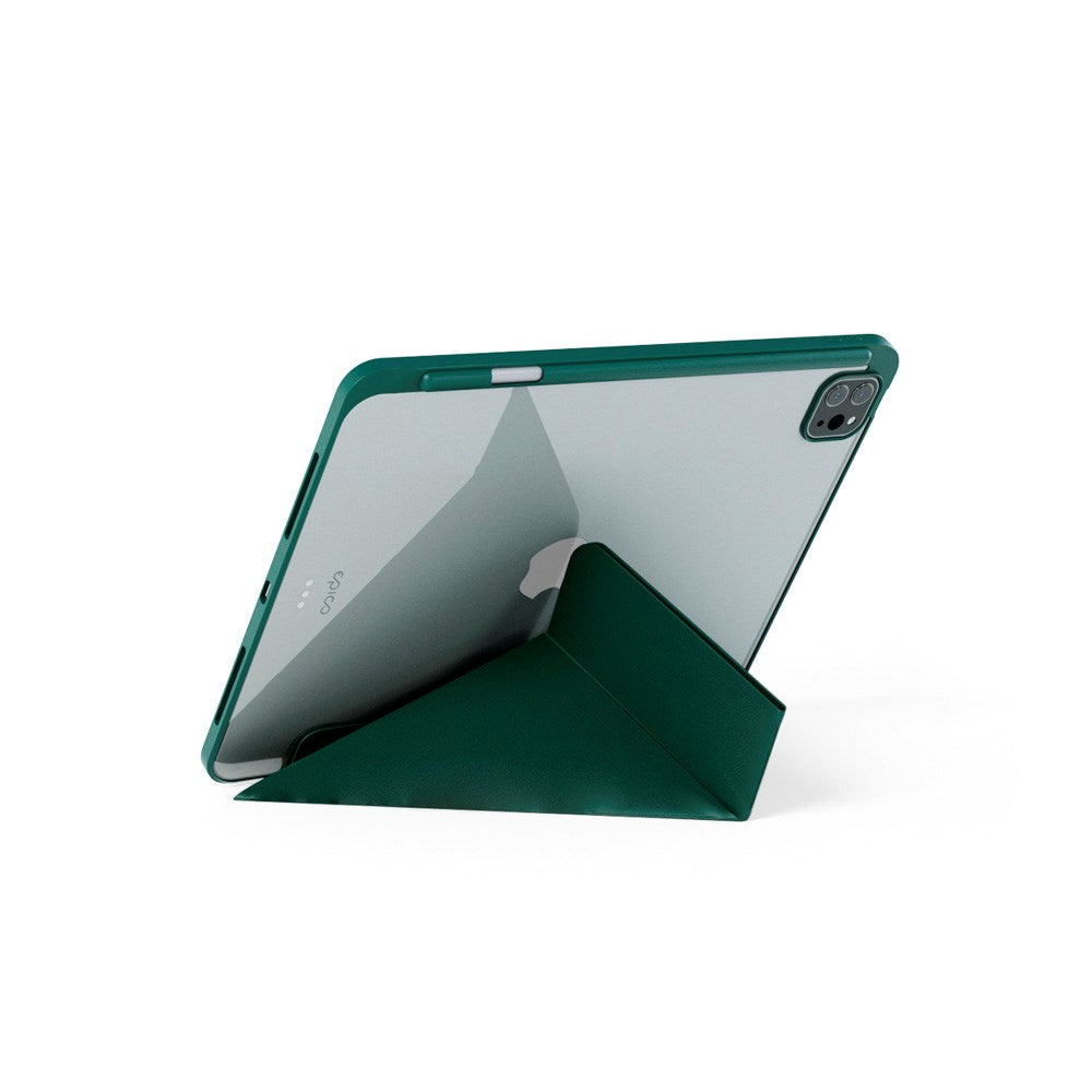 iPad Pro 11" (2025 / 2024) Epico Hero Flip Case - Origami - Grön