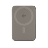 Epico 15W UltraPack EM51 Slim Alu Mag+ 5000 mAh Power Bank med USB-C - Qi2 / MagSafe Kompatibel - Titanium