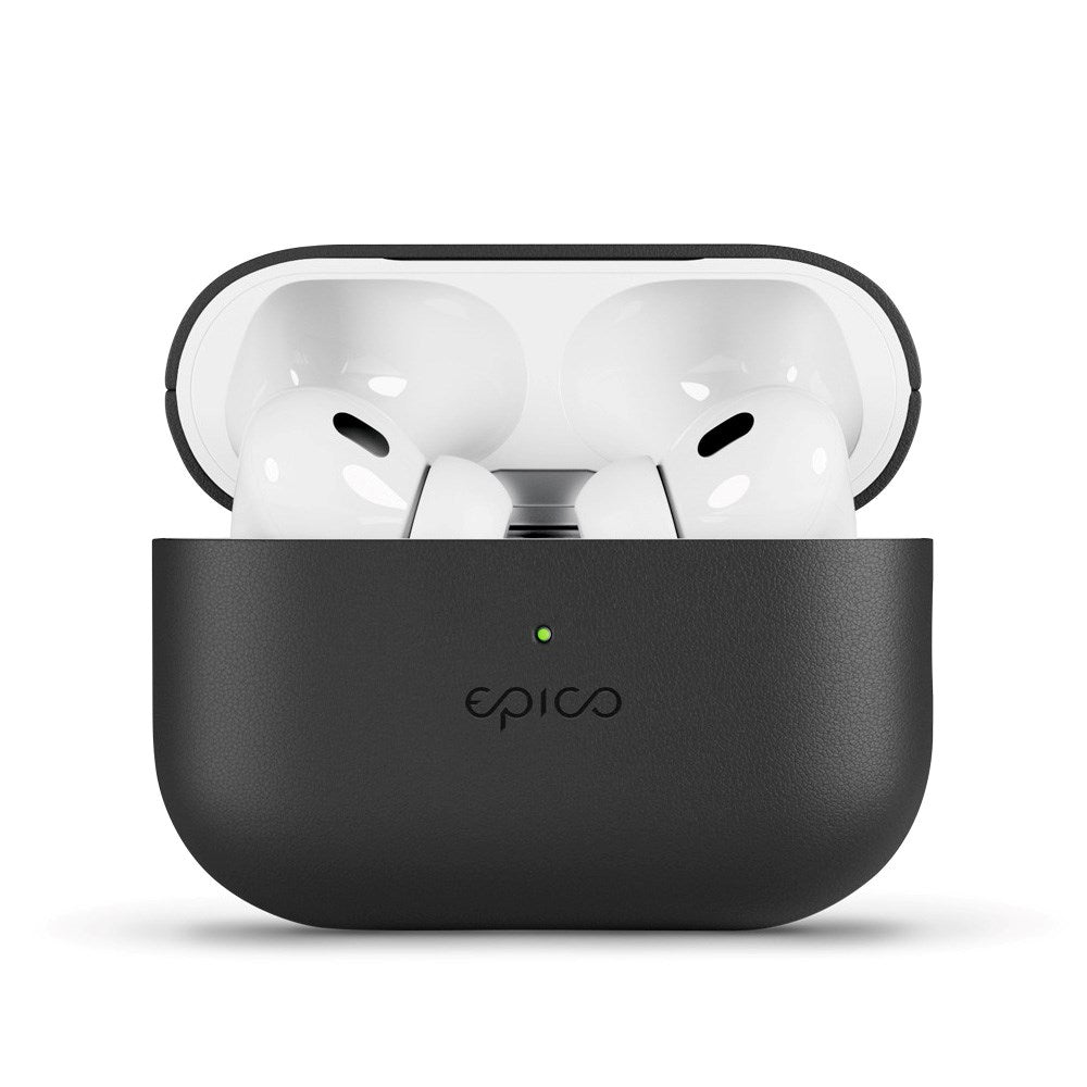 Epico AirPods Pro (2. Gen.) Fodral i Äkta Läder - Svart