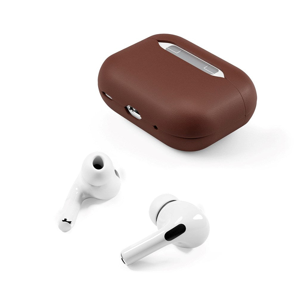 Epico AirPods Pro (2. Gen.) Fodral i Äkta Läder - Brun