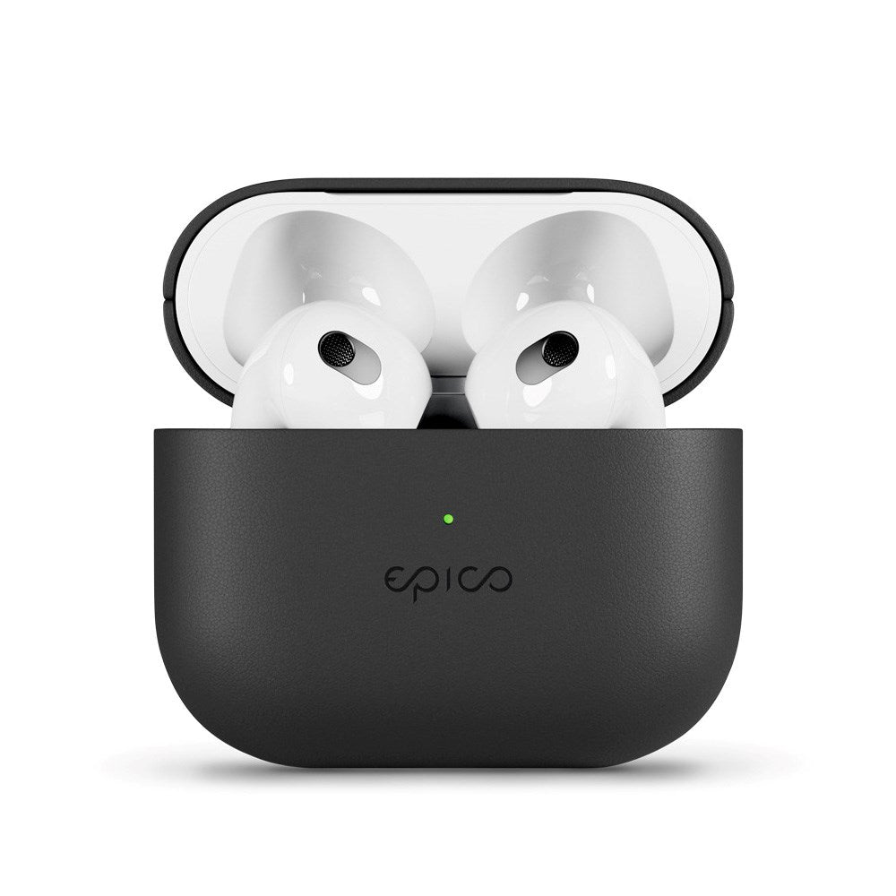 Epico AirPods (3. Gen.) Fodral i Äkta Läder - Svart