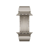 Apple Watch (42/44/SE/45/46/49) Epico UNUM Klockarmband i Rostfritt Stål – Titanium