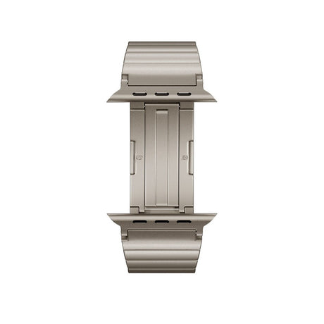 Apple Watch (42/44/SE/45/46/49) Epico UNUM Klockarmband i Rostfritt Stål – Titanium