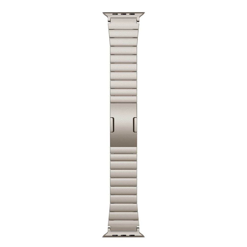 Apple Watch (42/44/SE/45/46/49) Epico UNUM Klockarmband i Rostfritt Stål – Titanium