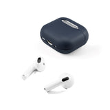 Epico AirPods (4. Gen.) Fodral i Äkta Läder - Blå