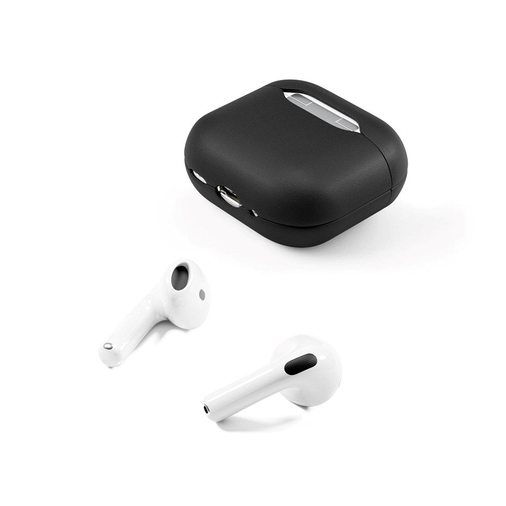 Epico AirPods (4. Gen.) Fodral i Äkta Läder - Svart