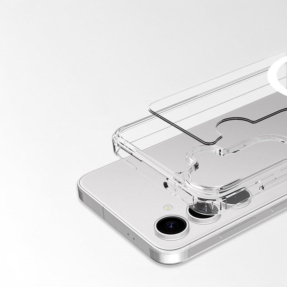 Samsung Galaxy S25+ (Plus) Spello Mag+ Clear Skal - MagSafe Kompatibel - Gennemsigtig