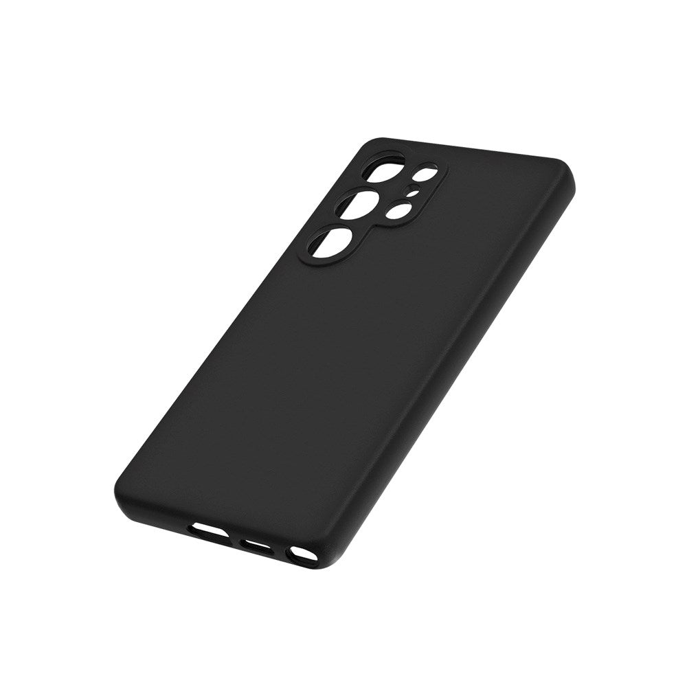 Samsung Galaxy S25 Ultra Spello Mag+ Silikon Skal - MagSafe Kompatibel - Svart