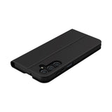 Spello Samsung Galaxy A16 (4G/5G) Konstläder Fodral med Stativfunktion - Svart