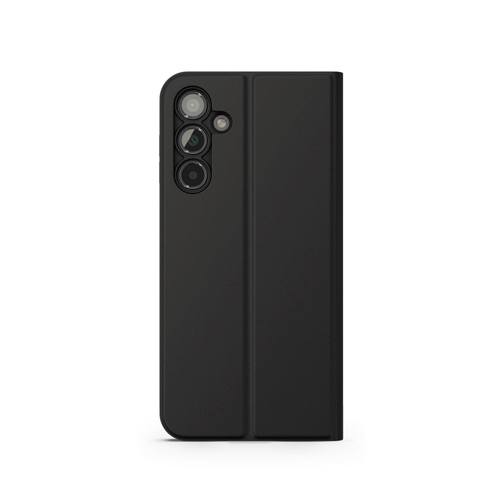 Spello Samsung Galaxy A16 (4G/5G) Konstläder Fodral med Stativfunktion - Svart