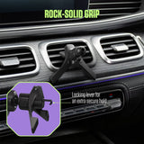 Spello Magnetisk Mobilhållare för Bil med Trådlös Laddning (15W) – Qi2 & MagSafe Kompatibel – Svart