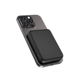 Spello ForcePack 5000mAh Magnetisk Power Bank 15W - MagSafe Kompatibel - Svart