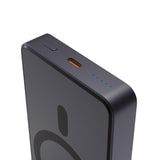 Spello ForcePack 10 000mAh Magnetisk Power Bank 15W - MagSafe Kompatibel - Mörkgrå