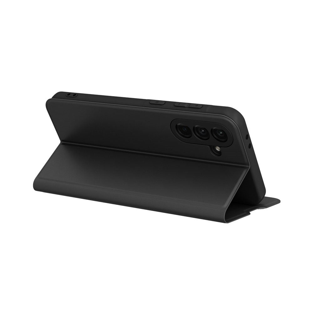 Spello Samsung Galaxy A26 (5G) Konstläder Fodral med Stativfunktion - Svart