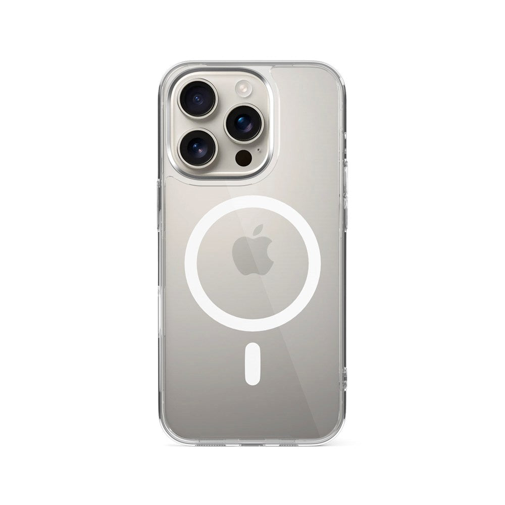 iPhone 16 Pro Max Epico SlimGlass Mag+ Skal - MagSafe Kompatibel - Genomskinlig