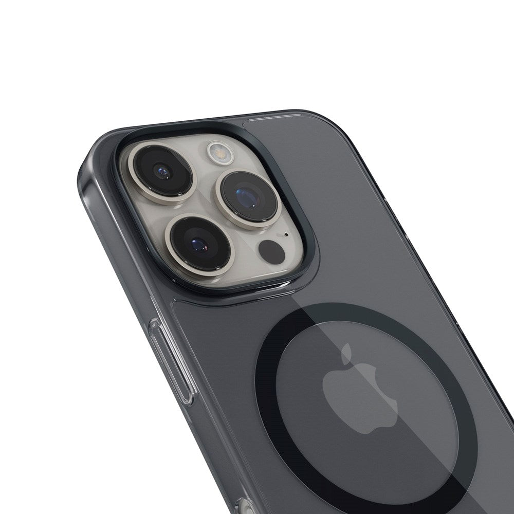 iPhone 16 Pro Epico SlimGlass Mag+ Skal - MagSafe Kompatibel - Svart