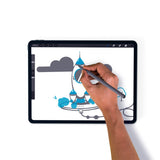 Epico Stylus Pen m. Charging Stick - Space Grey