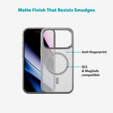 iPhone 17 Pro Max Epico HeroMatte Pro Mag+ Skal - MagSafe Kompatibel - Grå