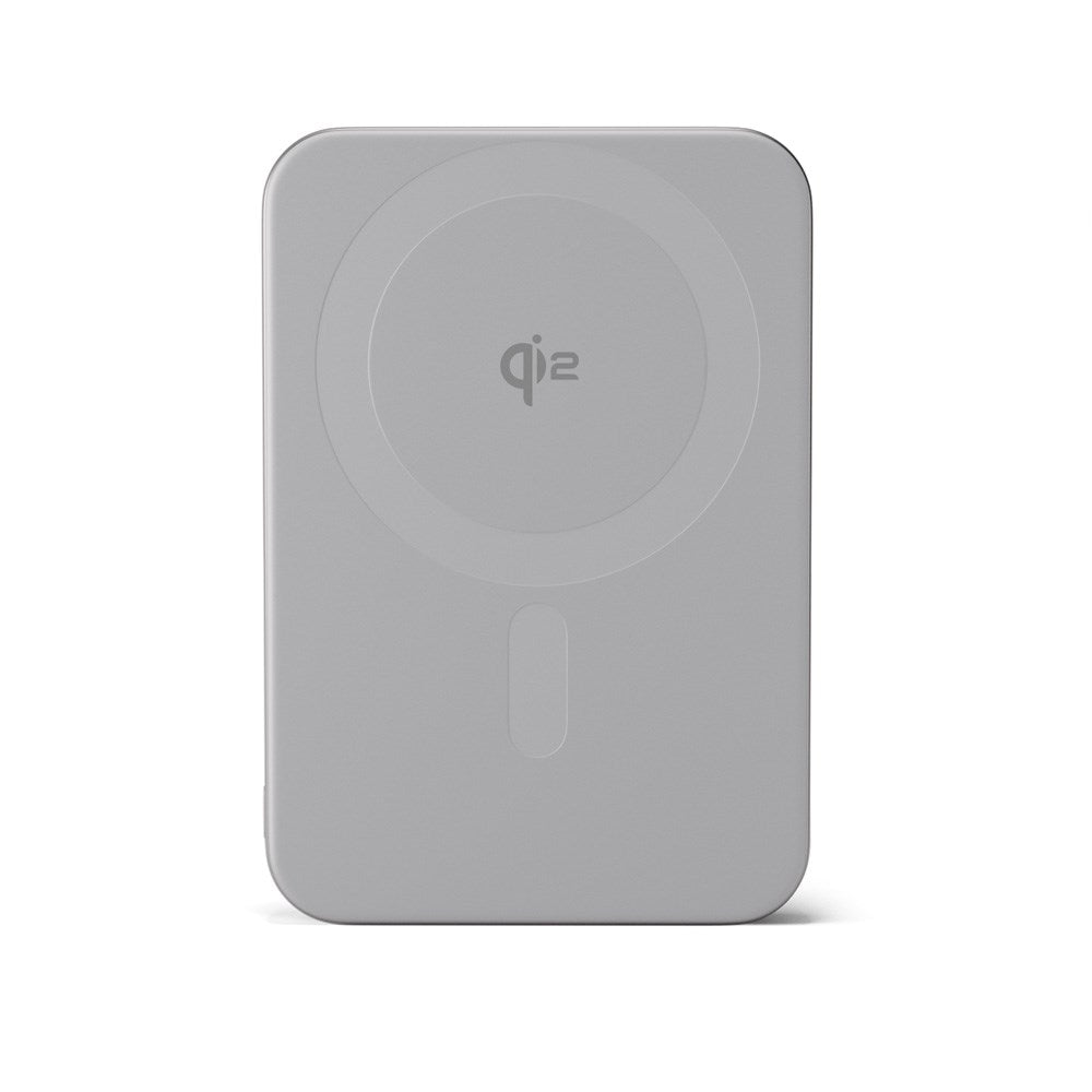 Epico UltraPack Qi2 Stand Alu Mag+ PowerBank 5000 mAh - MagSafe Kompatibel - Titanium