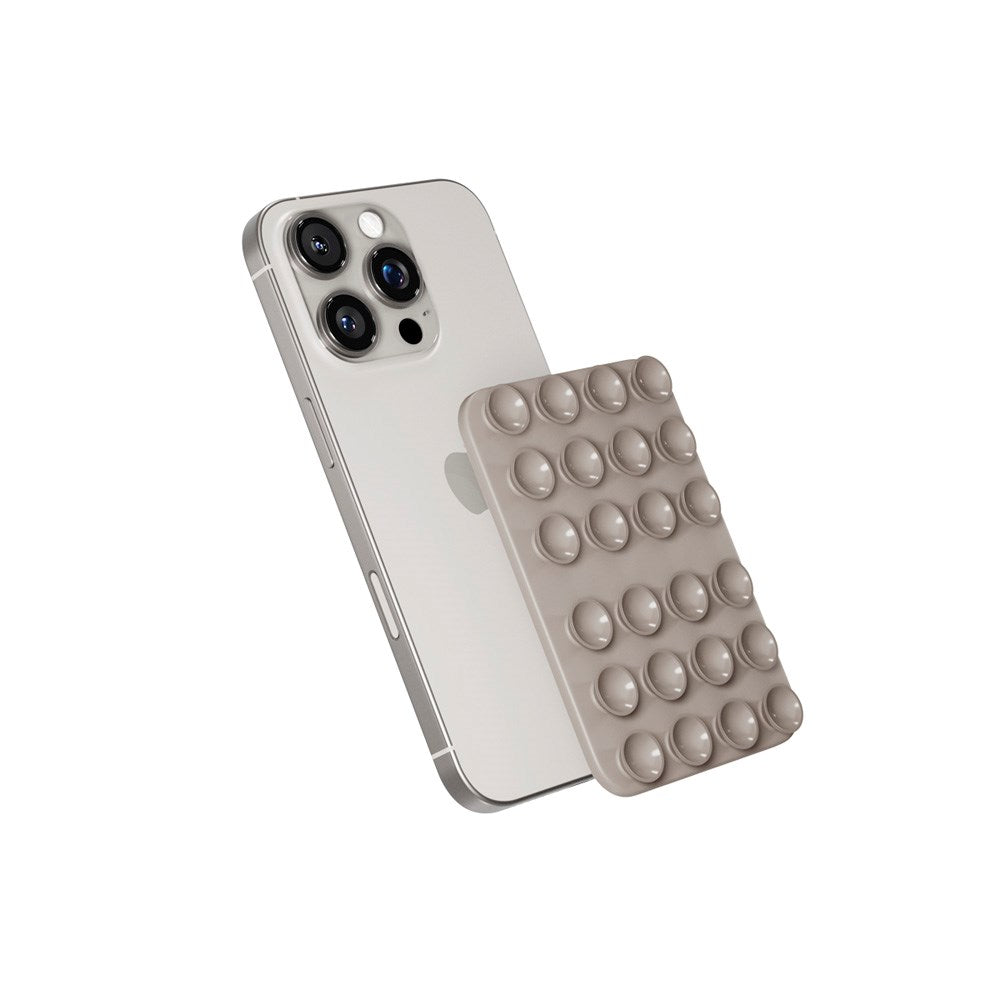 Epico Mag+ Suction Mobilhållare - MagSafe Kompatibel - Titanium