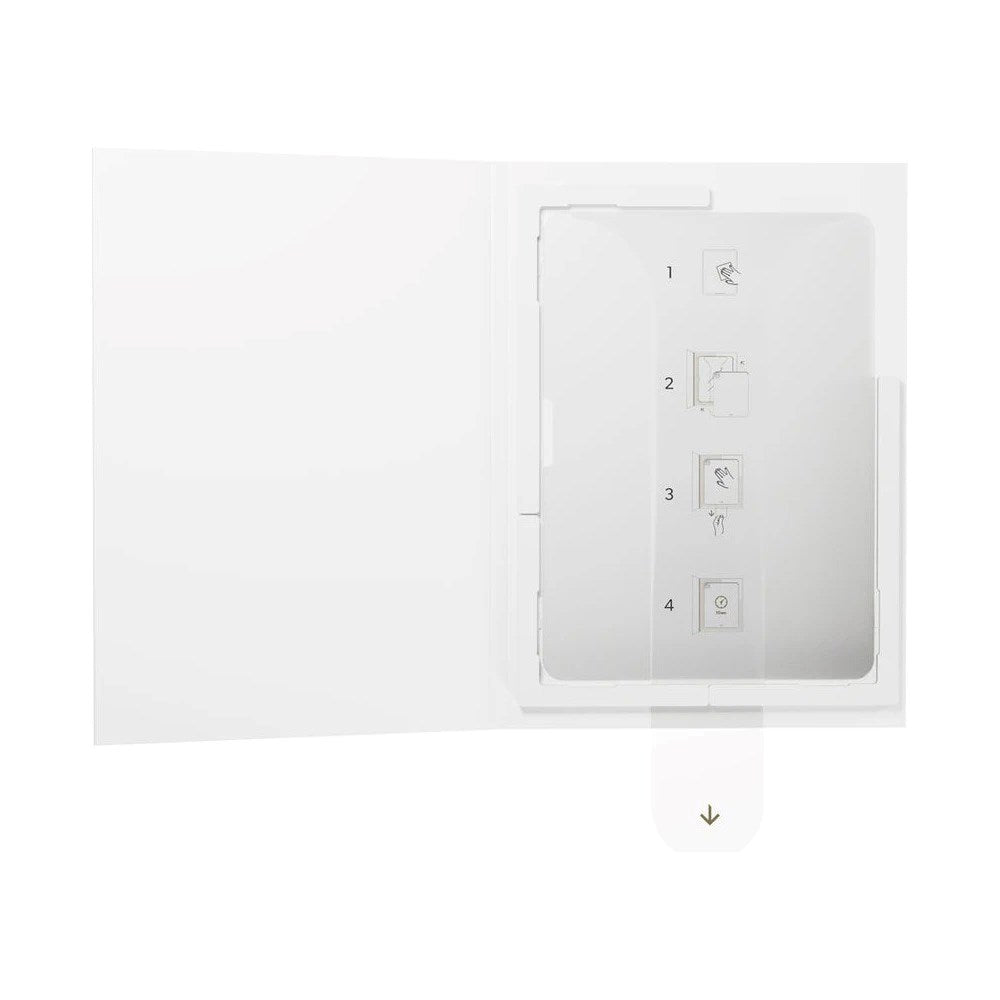 iPad 11" (2025) / 10.9" (2024 / 2022) Epico Skärmskyddsglas m. Installationsram - Genomskinlig