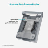 Apple Watch 11 / 10 (42mm) Epico SlimCeramic 3D Glass m. Installationsverktyg - Genomskinlig