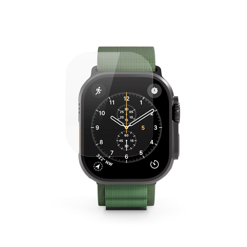 Watch Ultra 3 / 2 / 1 (49mm) Epico SlimCeramic 3D Glass m. Installationsverktyg